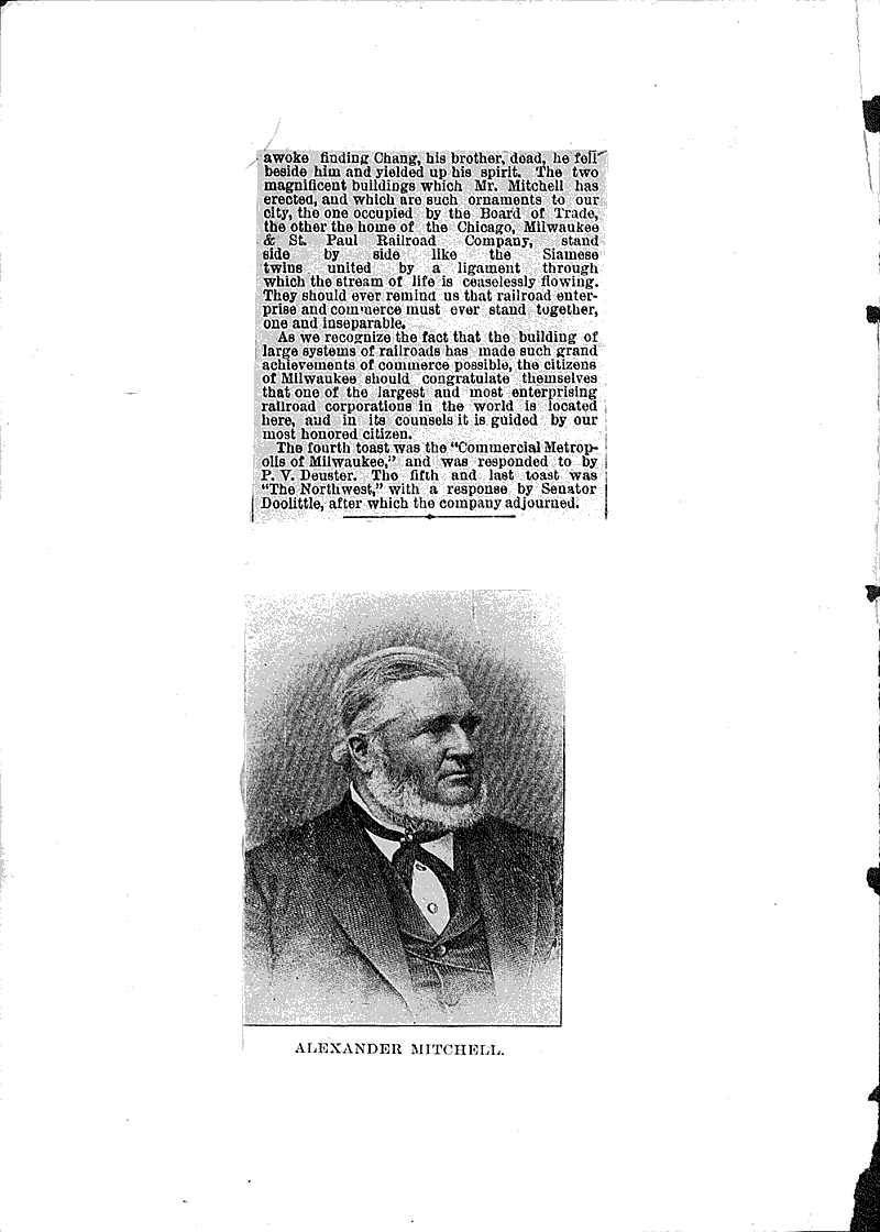  Source: Milwaukee Sentinel Topics: Transportation Date: 1883-10-27