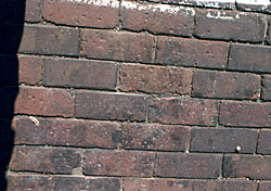 Delavan's Vitrified Brick Street, a Structure.
