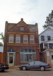 Glidden State Bank, a Building.