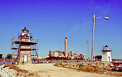 Grassy Island Range Lights, a Structure.