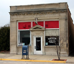 First National Bank, a Building.