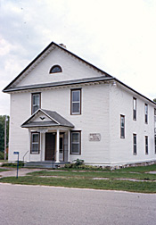 Hebron Town Hall, a Building.