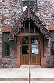 Fargo, L. D., Public Library, a Building.