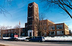 Amity Leather Products Company Factory, a Building.