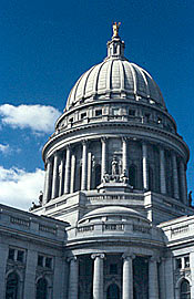 Wisconsin State Capitol, a Building.