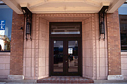 Hilton House Hotel, a Building.