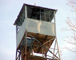 Mountain Fire Lookout Tower, a Structure.