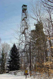 Mountain Fire Lookout Tower, a Structure.
