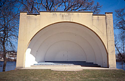 Owen Park Bandshell, a Structure.