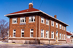 Chicago, Milwaukee and Saint Paul Railway Passenger Depot, a Building.