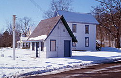 Oatman Filling Station, a Building.