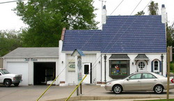 Freitag's Pure Oil Service Station, a Building.