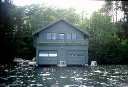 Boesel, Ella M., Boathouse, a Building.