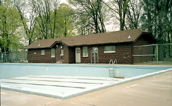 Glen Park Municipal Swimming Pool, a Structure.