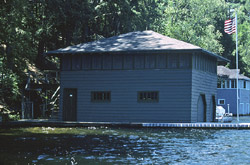 Stone, Ben and Margaret, Boathouse, a Building.