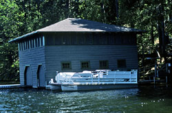 Stone, Ben and Margaret, Boathouse, a Building.