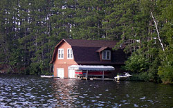 Trunck, Joseph and Augusta, Boathouse, a Building.