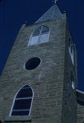 CORNER OF YELLOWSTONE CHURCH RD AND SAINTS RD, a Early Gothic Revival church, built in Argyle, Wisconsin in 1868.