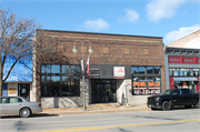 127 S KNOWLES AVE, a Commercial Vernacular large retail building, built in New Richmond, Wisconsin in 1918.