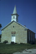 9629 COUNTY HIGHWAY H, a Front Gabled church, built in Benton, Wisconsin in 1861.