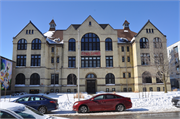 2215 N N Vel R. Phillips Ave (AKA 2215 N 4TH ST), a Romanesque Revival school – elem/middle/jr high/high, built in Milwaukee, Wisconsin in 1887.