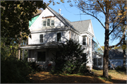 645 E 2ND ST, a Queen Anne house, built in New Richmond, Wisconsin in 1880.
