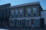 121 W ANN ST, a Italianate retail building, built in Darlington, Wisconsin in 1883.