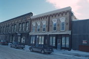 121 W ANN ST, a Italianate retail building, built in Darlington, Wisconsin in 1883.