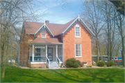 2814 WASHINGTON RD, a Early Gothic Revival house, built in Kenosha, Wisconsin in 1838.