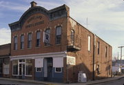 144-148 W WATER ST, a Italianate theater/opera house/concert hall, built in Shullsburg, Wisconsin in 1882.