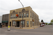 198 N LAKE ST, a Commercial Vernacular large retail building, built in Phillips, Wisconsin in 1895.