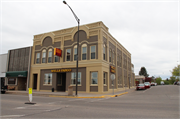 198 N LAKE ST, a Commercial Vernacular hardware, built in Phillips, Wisconsin in 1895.