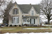 1700 FARNHAM ST, a Early Gothic Revival house, built in Columbus, Wisconsin in 1860.