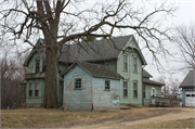 6141 COUNTY HIGHWAY KP, a Queen Anne house, built in Berry, Wisconsin in 1880.