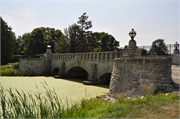 MENOMINEE PARK, a NA (unknown or not a building) stone arch bridge, built in Oshkosh, Wisconsin in 1921.