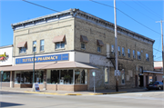 102 S MAIN ST, a Commercial Vernacular large retail building, built in Fort Atkinson, Wisconsin in 1870.