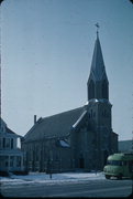 7125 COUNTY HIGHWAY K, a Late Gothic Revival church, built in Springfield, Wisconsin in 1901.