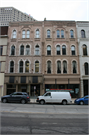 608 N BROADWAY, a Italianate retail building, built in Milwaukee, Wisconsin in 1868.