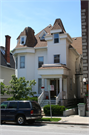 1741-1743 N FARWELL AVE, a Queen Anne duplex, built in Milwaukee, Wisconsin in 1883.