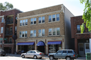 1499-1503 (aka 1501) N FARWELL AVE, a Spanish/Mediterranean Styles retail building, built in Milwaukee, Wisconsin in 1925.