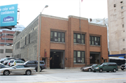 784-786 N BROADWAY, a Art/Streamline Moderne fire house, built in Milwaukee, Wisconsin in 1872.