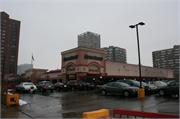 1100 N JACKSON ST / 1123 N VAN BUREN ST, a Other Vernacular large retail building, built in Milwaukee, Wisconsin in 1965.