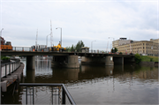 CROSSING MILW RIVER CONNECTING E & W ST PAUL AVE, a NA (unknown or not a building) bridge, built in Milwaukee, Wisconsin in 1966.
