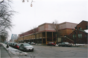 1100 N JACKSON ST / 1123 N VAN BUREN ST, a Other Vernacular large retail building, built in Milwaukee, Wisconsin in 1965.