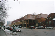 1100 N JACKSON ST / 1123 N VAN BUREN ST, a Other Vernacular retail building, built in Milwaukee, Wisconsin in 1965.