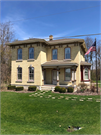 32513 ACADEMY RD, a Italianate house, built in Burlington, Wisconsin in 1876.