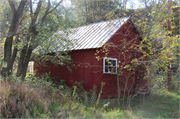 W2422 MILL ROAD, a Astylistic Utilitarian Building shed, built in Arcadia, Wisconsin in 1900.