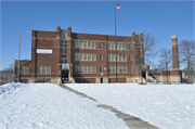 3360-3370 N SHERMAN BLVD, a Late Gothic Revival elementary, middle, jr.high, or high, built in Milwaukee, Wisconsin in 1928.