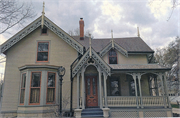 1609 CHURCH ST, a Early Gothic Revival house, built in Wauwatosa, Wisconsin in 1845.