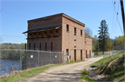 END OF POWER DAM RD AT PINE RIVER, a Other Vernacular public utility/power plant/sewage/water, built in Commonwealth, Wisconsin in 1921.